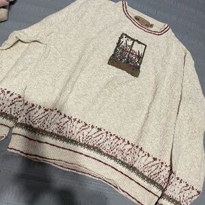 Vintage crew neck sweater